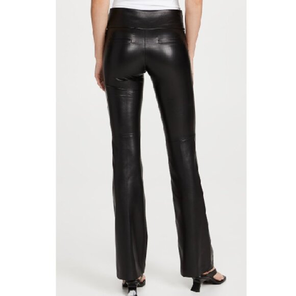 NEW Alice + Olivia Vegan Leather Pants UK14#2198 - Picture 2 of 9